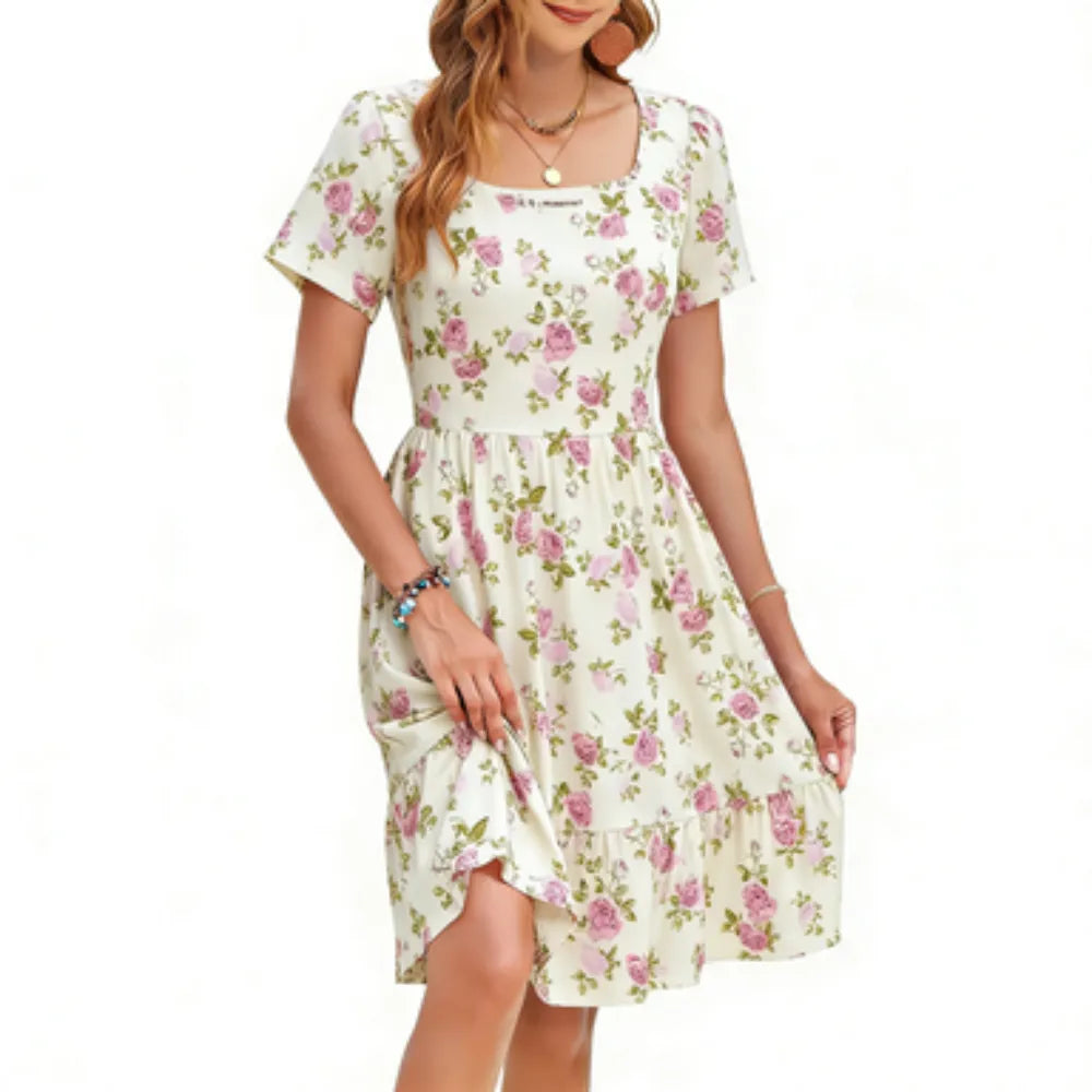 💕 Feel Beautiful All Summer in This Floral Sundress☀️