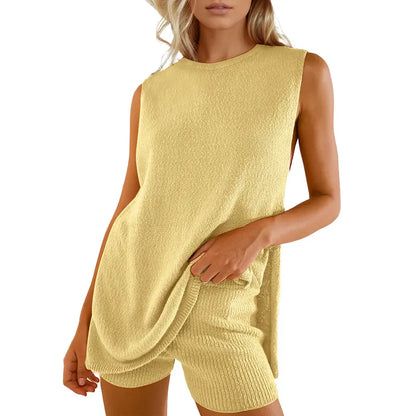 ✨ Soft Ribbed Knit • Lightweight Comfort • Perfect for Home & Vacation 🏖️💕