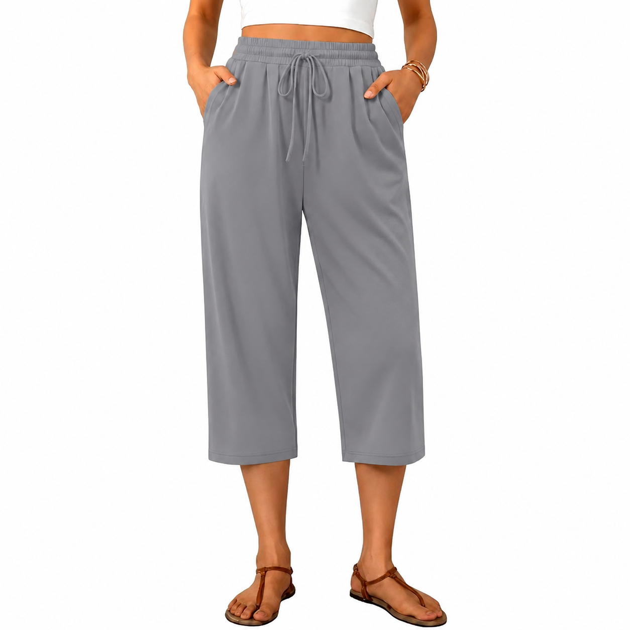 Women's High Waist Capri Pants – 💖 Look Slimmer & Feel Comfortable All Day