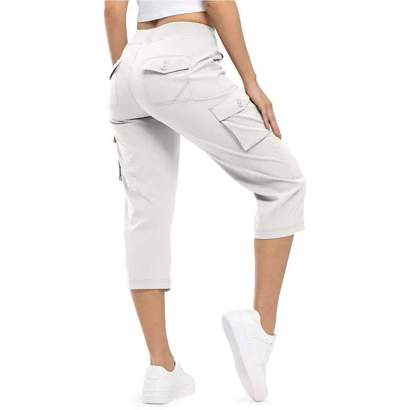 Women's Plus Size Cargo Capri Pants🔥 – Lightweight Loose Fit Summer Pants💕💕