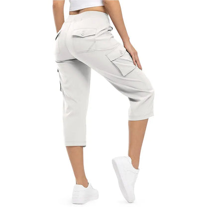 Women's Plus Size Cargo Capri Pants🔥 – Lightweight Loose Fit Summer Pants💕💕