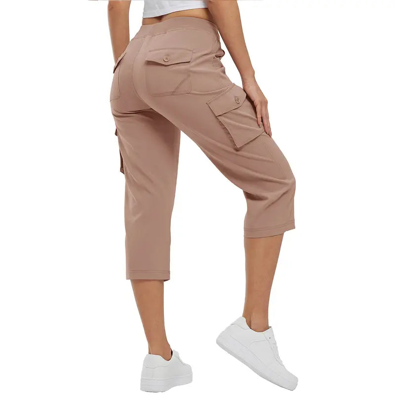 Women's Plus Size Cargo Capri Pants🔥 – Lightweight Loose Fit Summer Pants💕💕