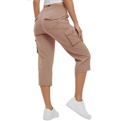 Women's Plus Size Cargo Capri Pants🔥 – Lightweight Loose Fit Summer Pants💕💕