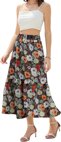 Floral Black Pink