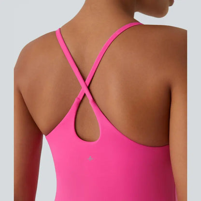 ⏳Final Promo💞Plush Backless Active Dress | One Second Easy Pee Design