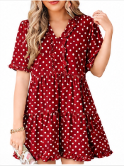 Polka Dot Red