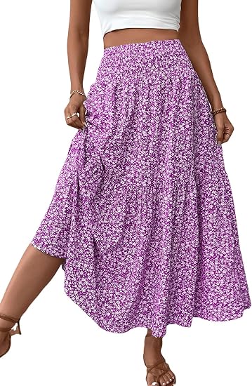 ✨ Comfort Meets Style in This Must-Have Maxi Skirt!🌸 Your New Favorite Summer Skirt Is Here!💕