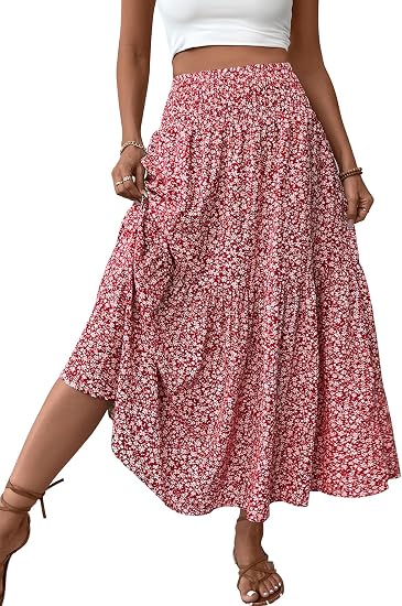 ✨ Comfort Meets Style in This Must-Have Maxi Skirt!🌸 Your New Favorite Summer Skirt Is Here!💕