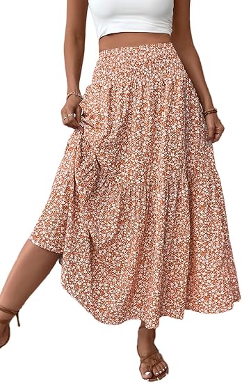 ✨ Comfort Meets Style in This Must-Have Maxi Skirt!🌸 Your New Favorite Summer Skirt Is Here!💕
