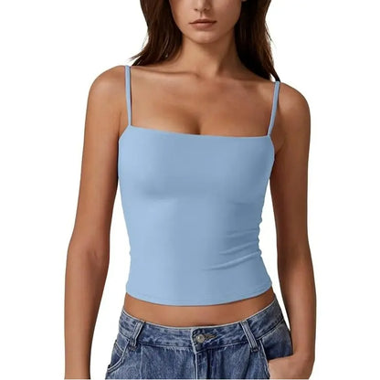 Women's Sleeveless Camisole Shirts 🔥 Soft, Slimming & Stylish — Your New Favorite Layer💕