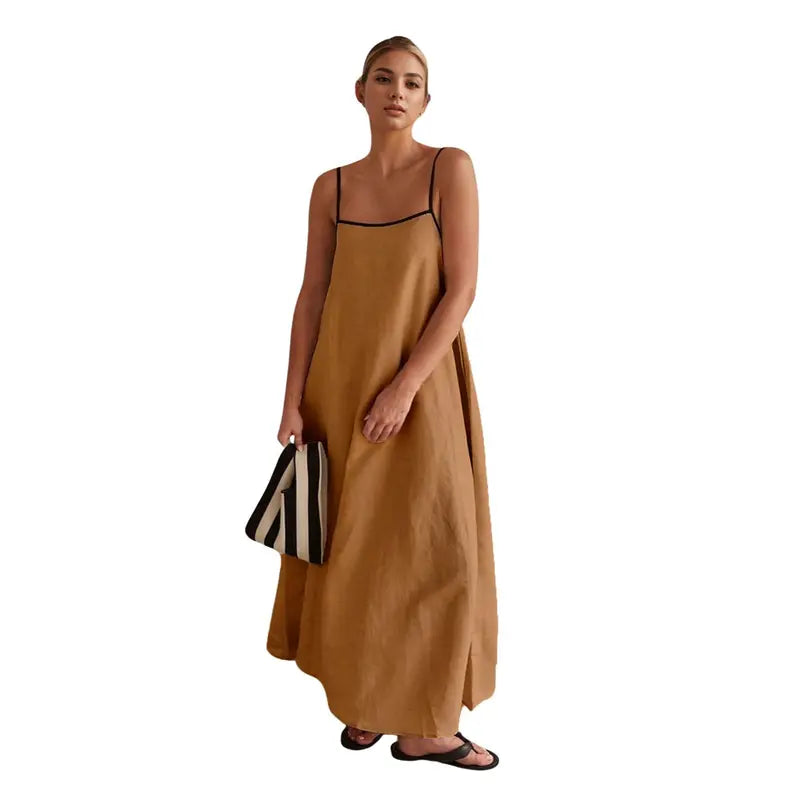 ✨Woman  Effortless Summer Style Starts Here — Flowy Chic Maxi Dress You’ll Love💕