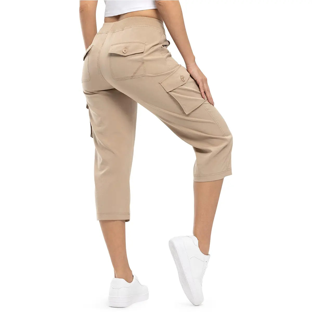 Women's Plus Size Cargo Capri Pants🔥 – Lightweight Loose Fit Summer Pants💕💕