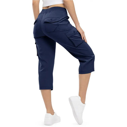 Women's Plus Size Cargo Capri Pants🔥 – Lightweight Loose Fit Summer Pants💕💕