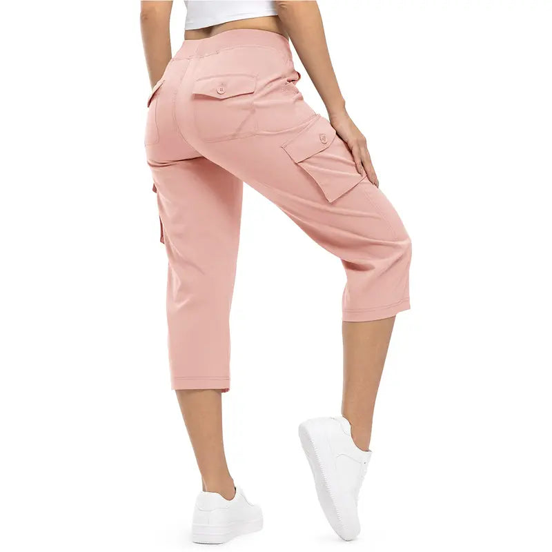 Women's Plus Size Cargo Capri Pants🔥 – Lightweight Loose Fit Summer Pants💕💕