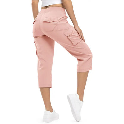 Women's Plus Size Cargo Capri Pants🔥 – Lightweight Loose Fit Summer Pants💕💕