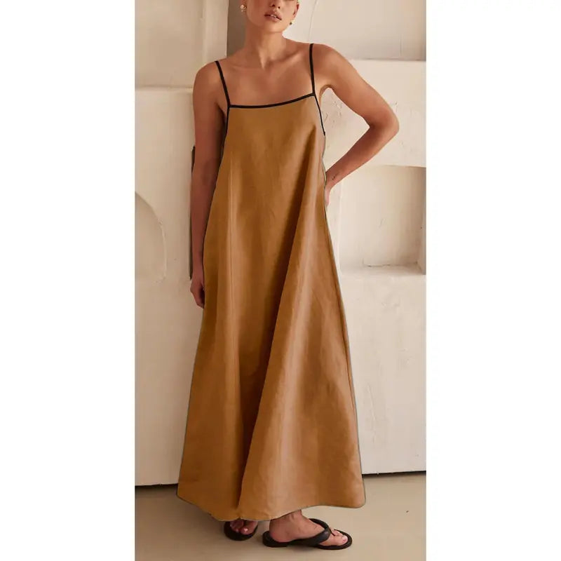✨Woman  Effortless Summer Style Starts Here — Flowy Chic Maxi Dress You’ll Love💕