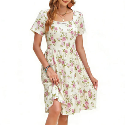 💕 Feel Beautiful All Summer in This Floral Sundress☀️
